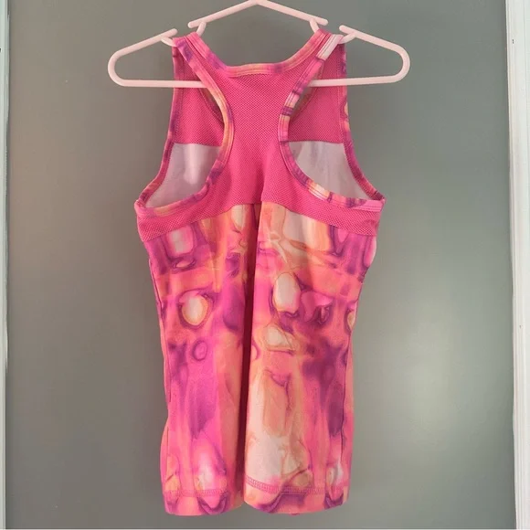 Nike Dri fit girls tank top. -pink, peach & white - Picture 2 of 5